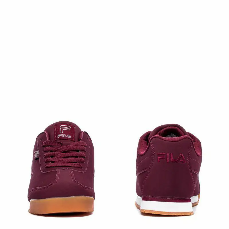 Fila shoes - Tawny Port/Silver/Gum 2