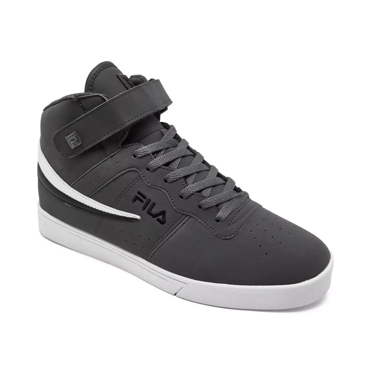 Fila Vulc 13 Mid Sneakers Basketball Trainers Men Shoes Dark Grey Size 11.5