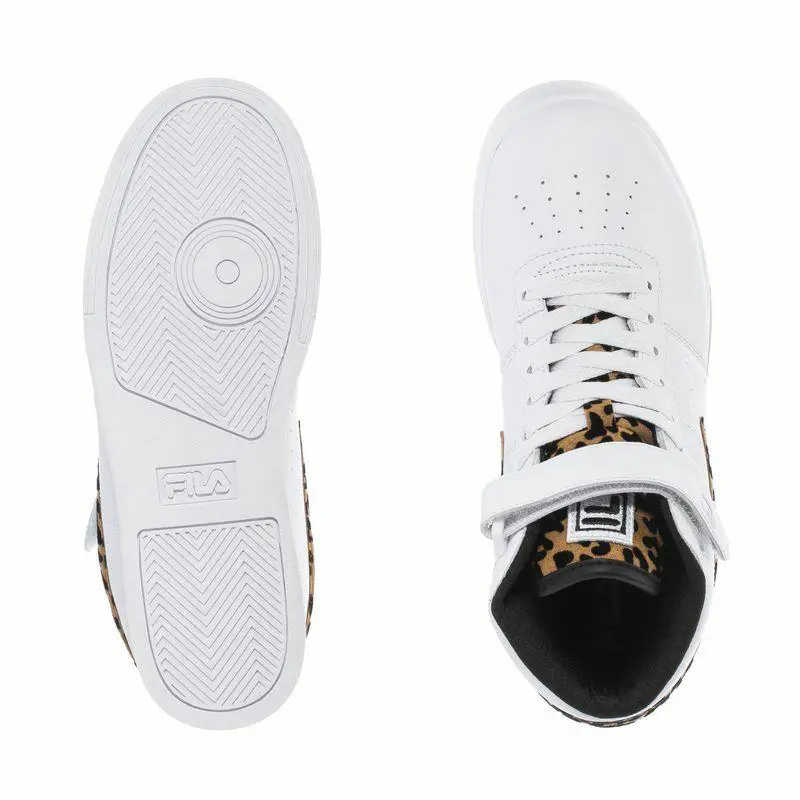 Fila shoes - White/Cheetah/White 3