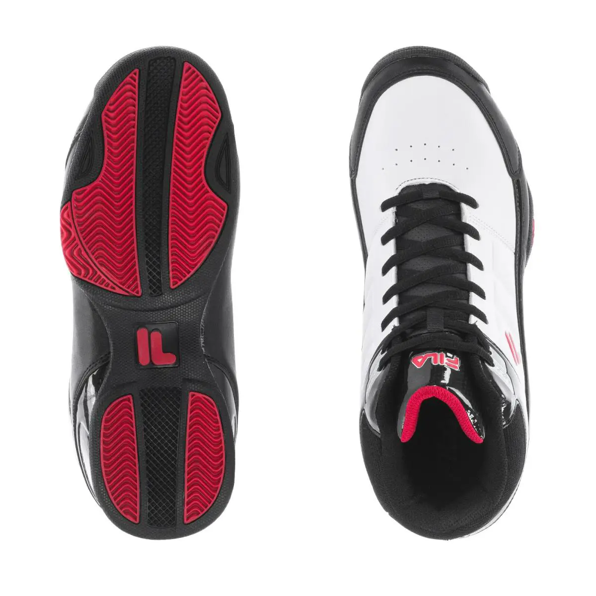 Fila shoes - White/Black/Red - 1BM02019-113 4