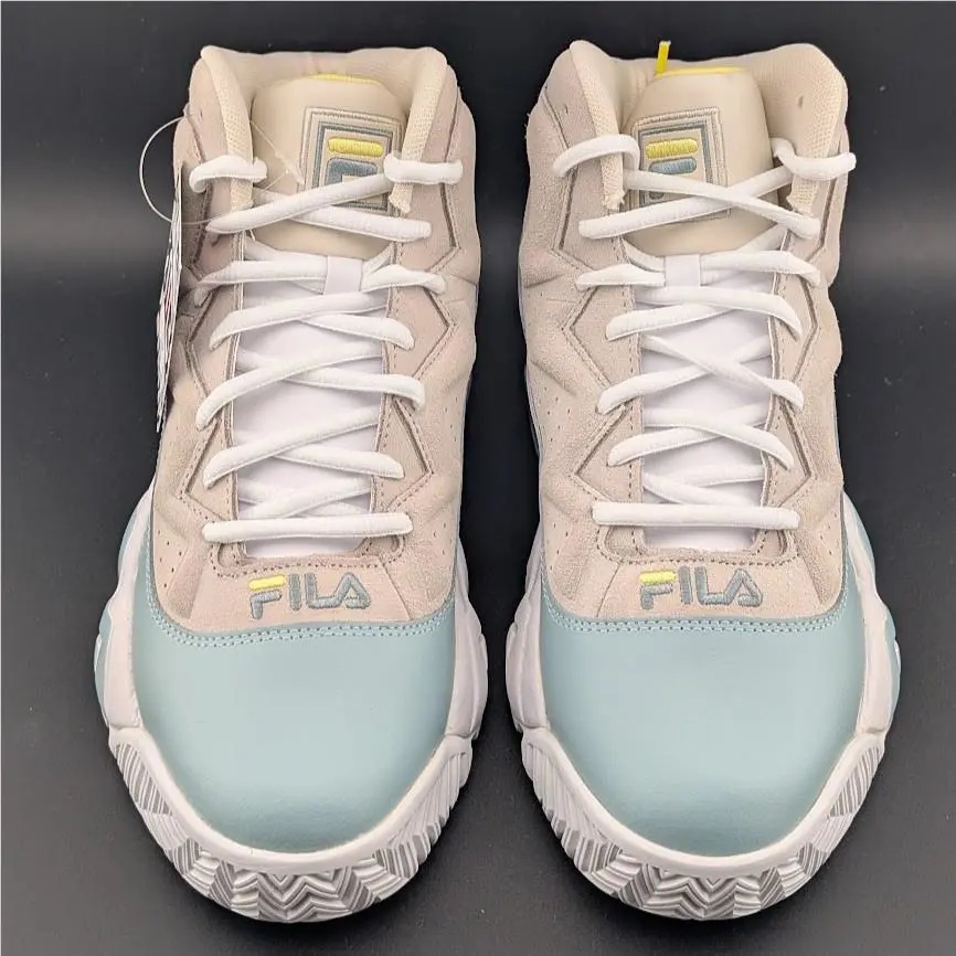 Fila shoes - FILA MB - 1BM01866-107 - White / Teal / Yellow (UPC: 791273923003) 8