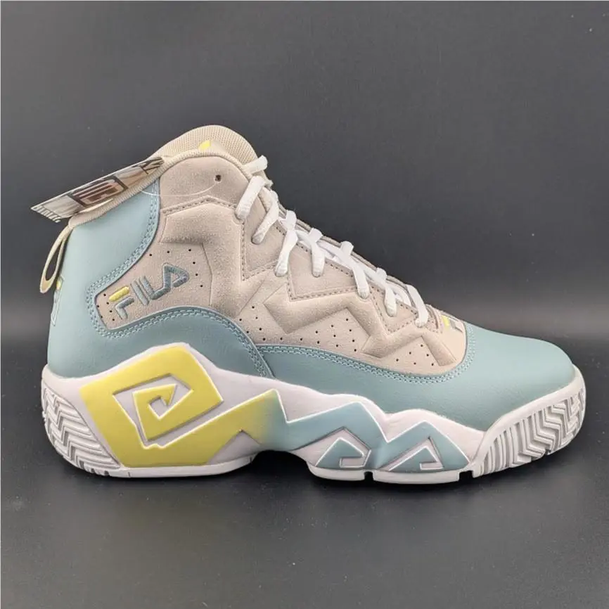 Fila shoes - FILA MB - 1BM01866-107 - White / Teal / Yellow (UPC: 791273923003) 0