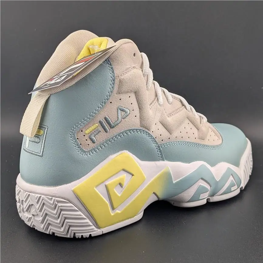 Fila shoes - FILA MB - 1BM01866-107 - White / Teal / Yellow (UPC: 791273923003) 1