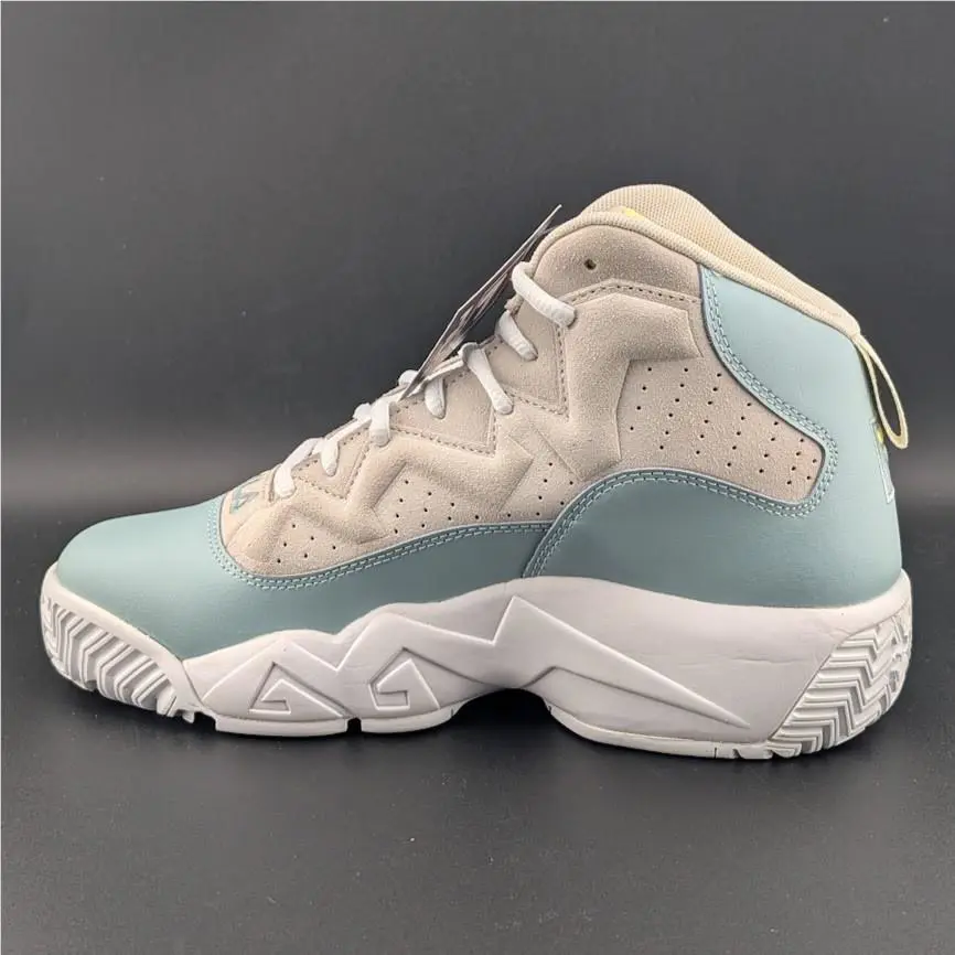 Fila shoes - FILA MB - 1BM01866-107 - White / Teal / Yellow (UPC: 791273923003) 4
