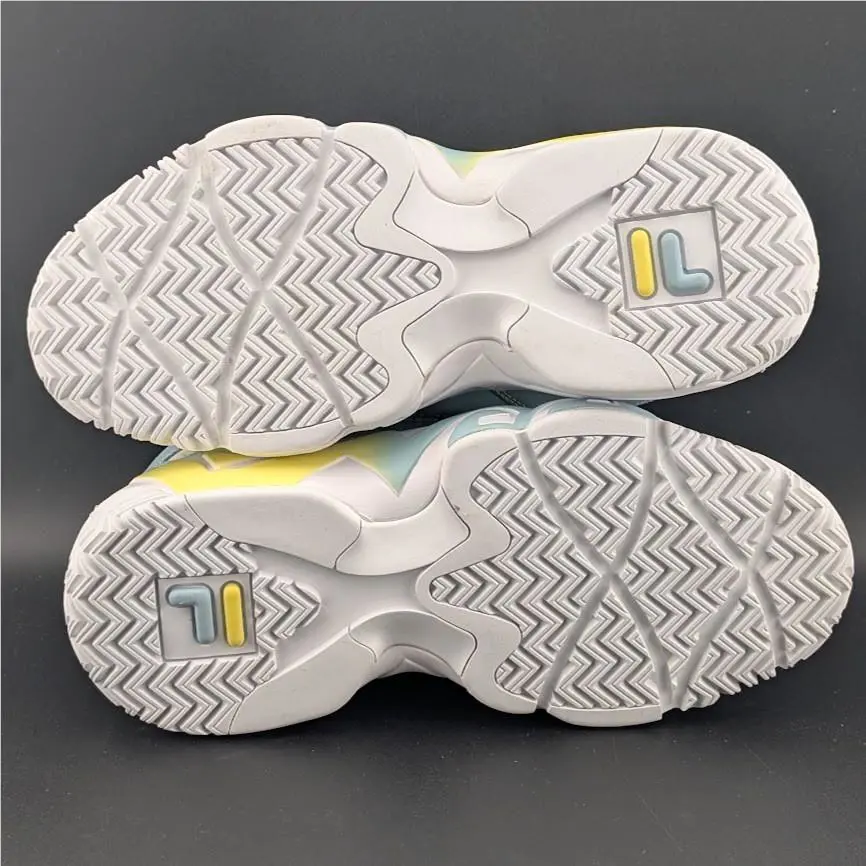 Fila shoes - FILA MB - 1BM01866-107 - White / Teal / Yellow (UPC: 791273923003) 6