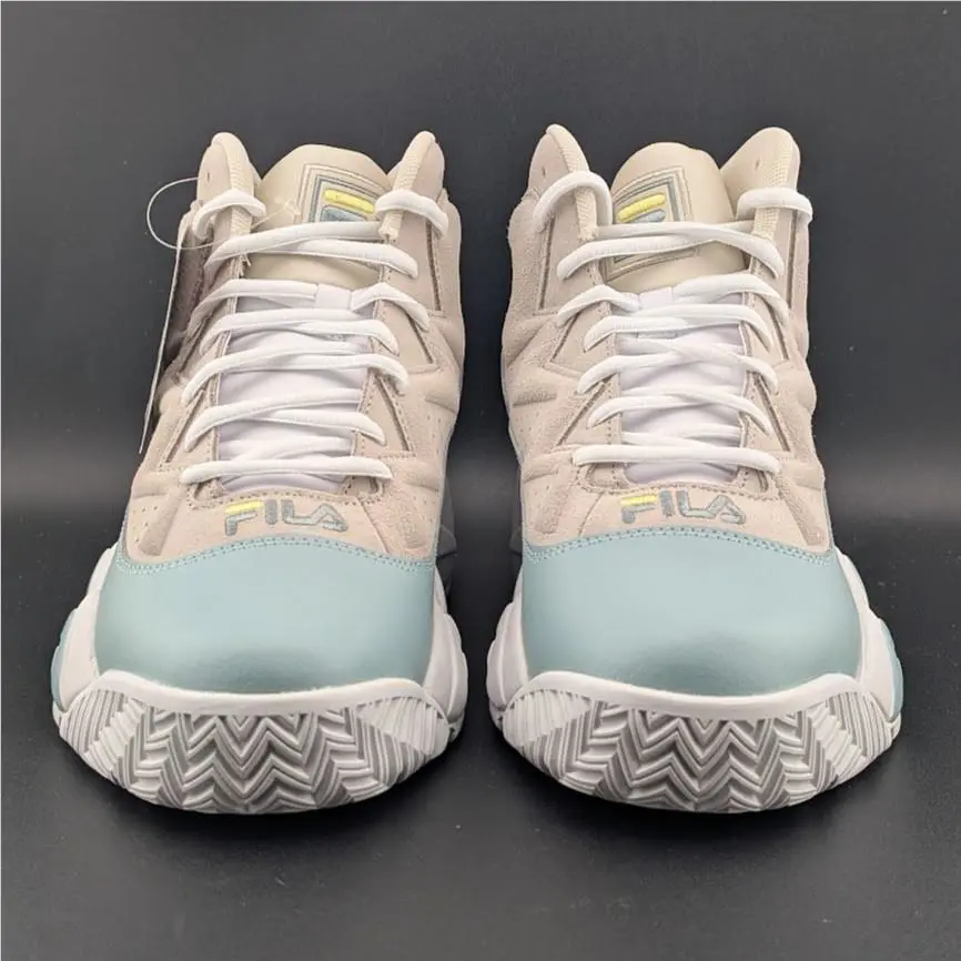 Fila shoes - FILA MB - 1BM01866-107 - White / Teal / Yellow (UPC: 791273923003) 7