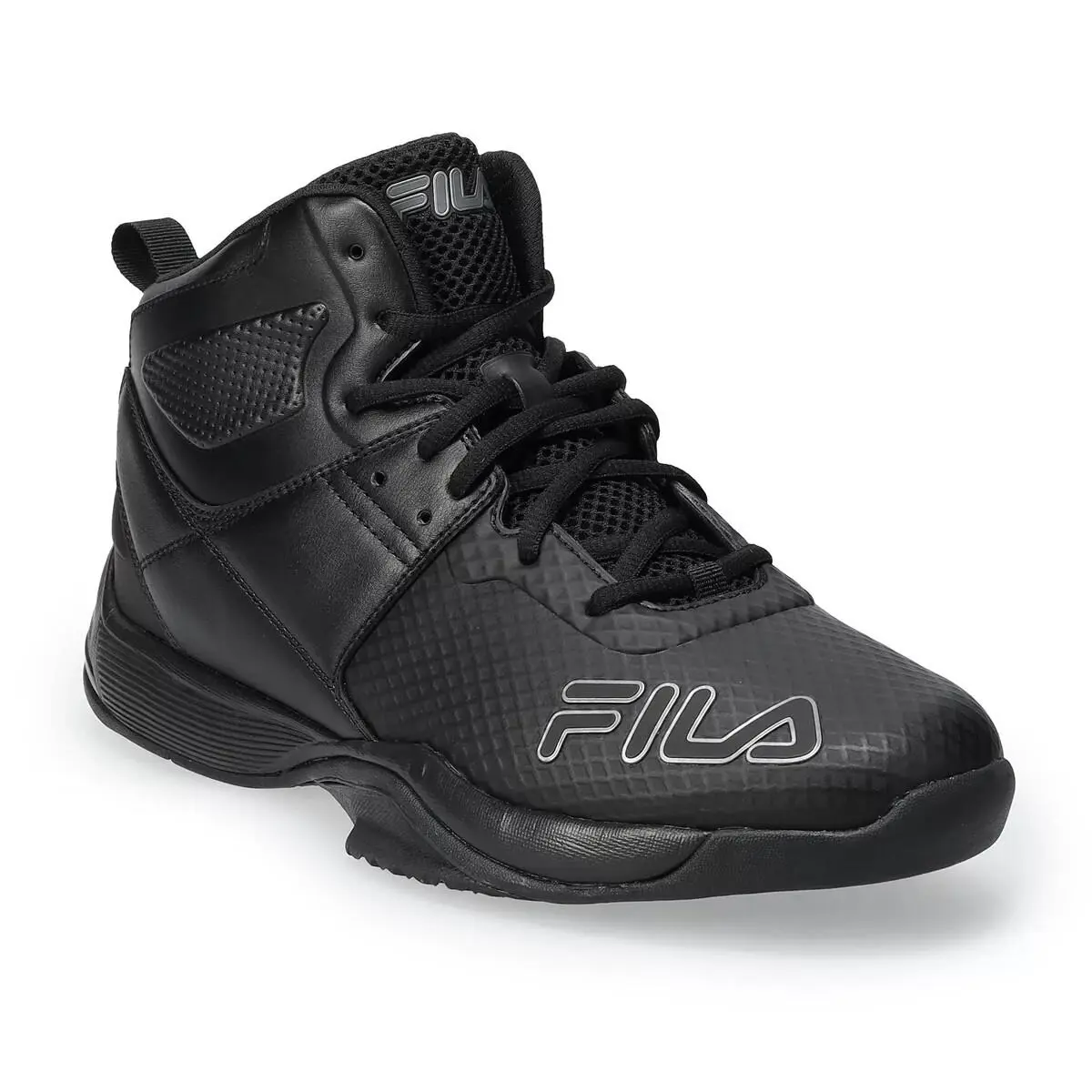 Fila Breakaway 10 Mid Athletic Trainers Sport Men Shoes Black Size 9.5 - Black