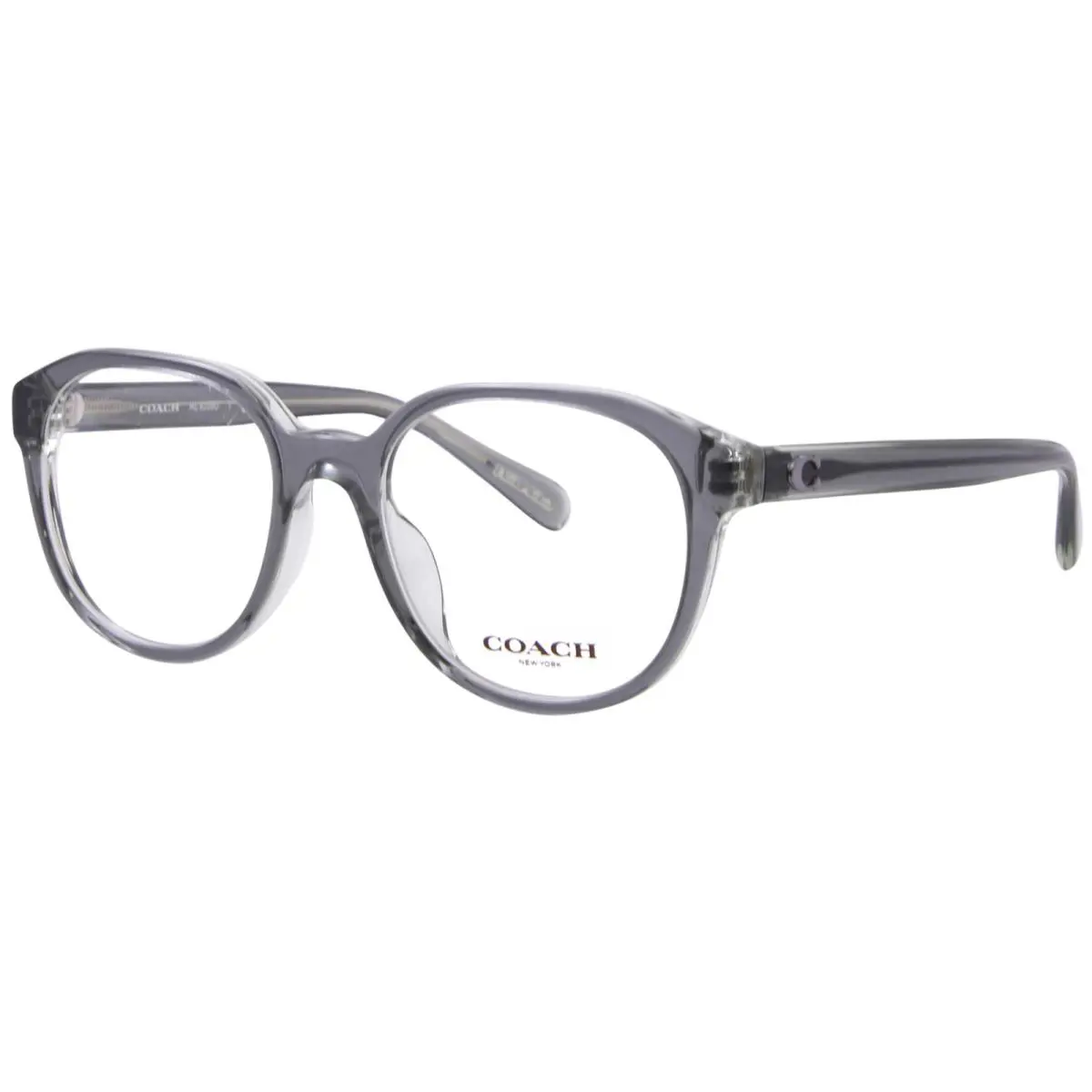 Coach HC6209U 5746 Eyeglasses Women`s Moss/mint Full Rim Round Shape 50-mm - Frame: Green