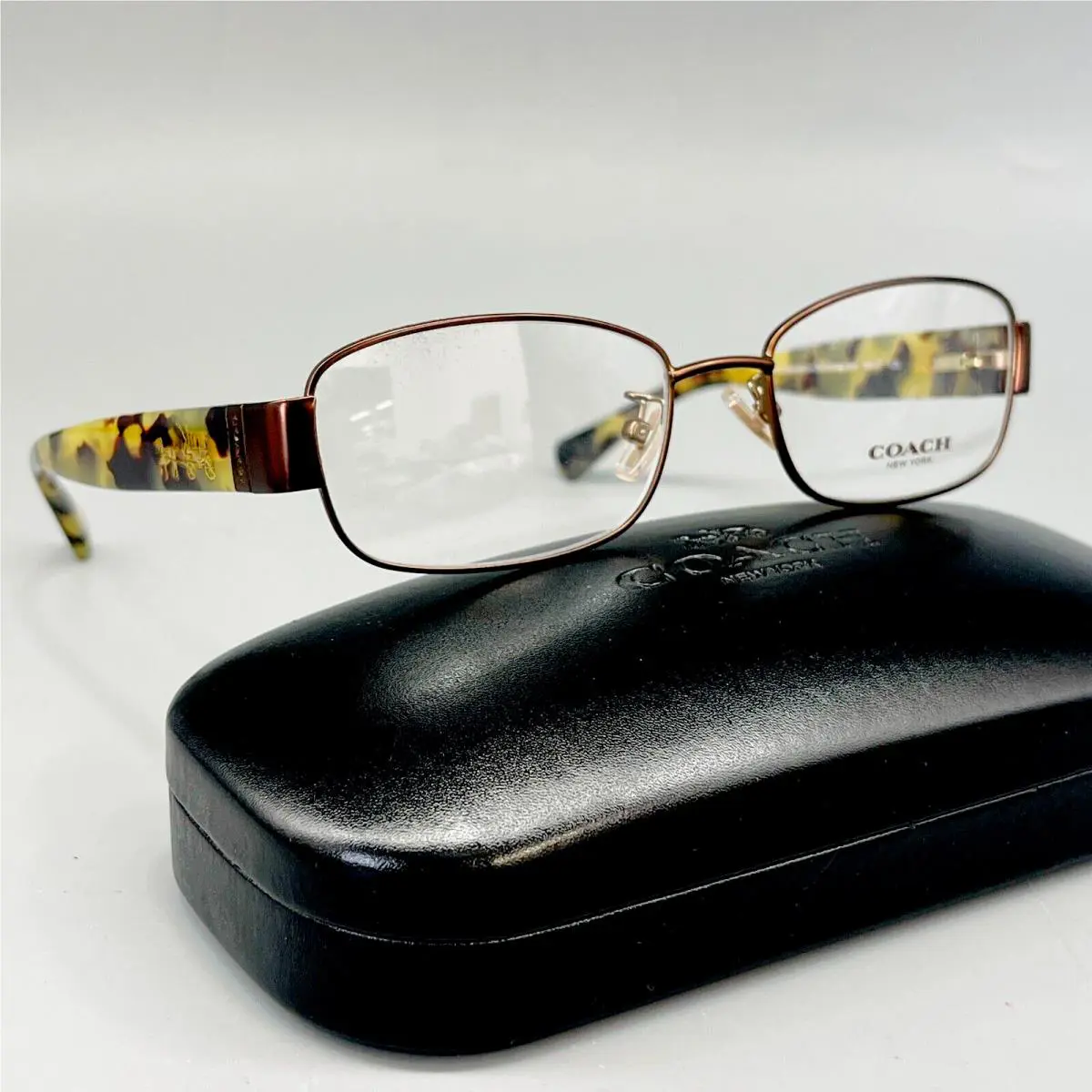 Coach HC 5075 / 9245 Woman`s Eyeglasses - 53-17-135mm Satin Brown