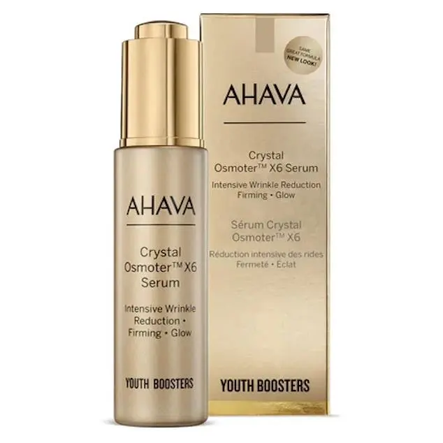 Ahava Dead Sea Crystal Osmoter X6 Facial Serum - 1oz / 30ml - Fresh