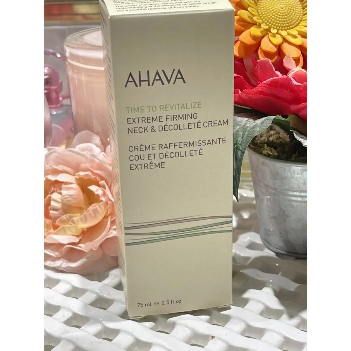 Ahava Extreme Firming Neck Decolleté Cream 2.5oz/75mL
