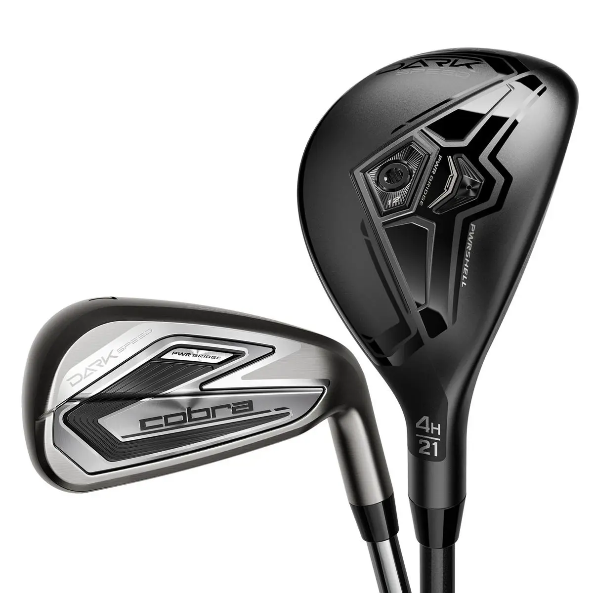 Cobra Darkspeed Iron/hybrid Combo Set - 5H 6-PW+GW 7 Clubs - Lie Angle: Black