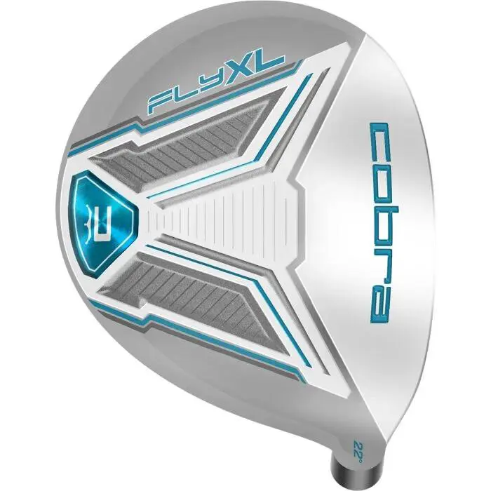 Cobra  - 2025 Cobra Fly XL - Fly - Silver Blue, Lie Angle: Black 1