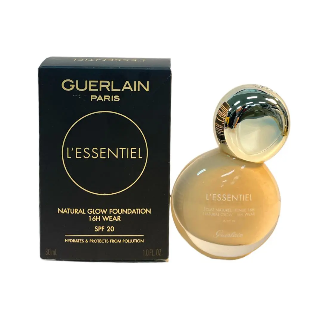 L`essentiel Natural Glow Foundation SPF20 30mL/1Oz You Pick 00N Porcelain by Guerlain