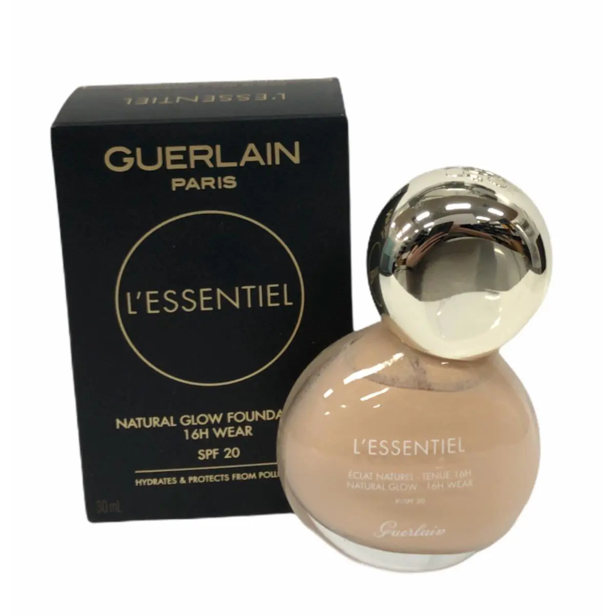 L`essentiel Natural Glow Foundation SPF20 30mL/1Oz You Pick 01N VERY LIGHT by Guerlain