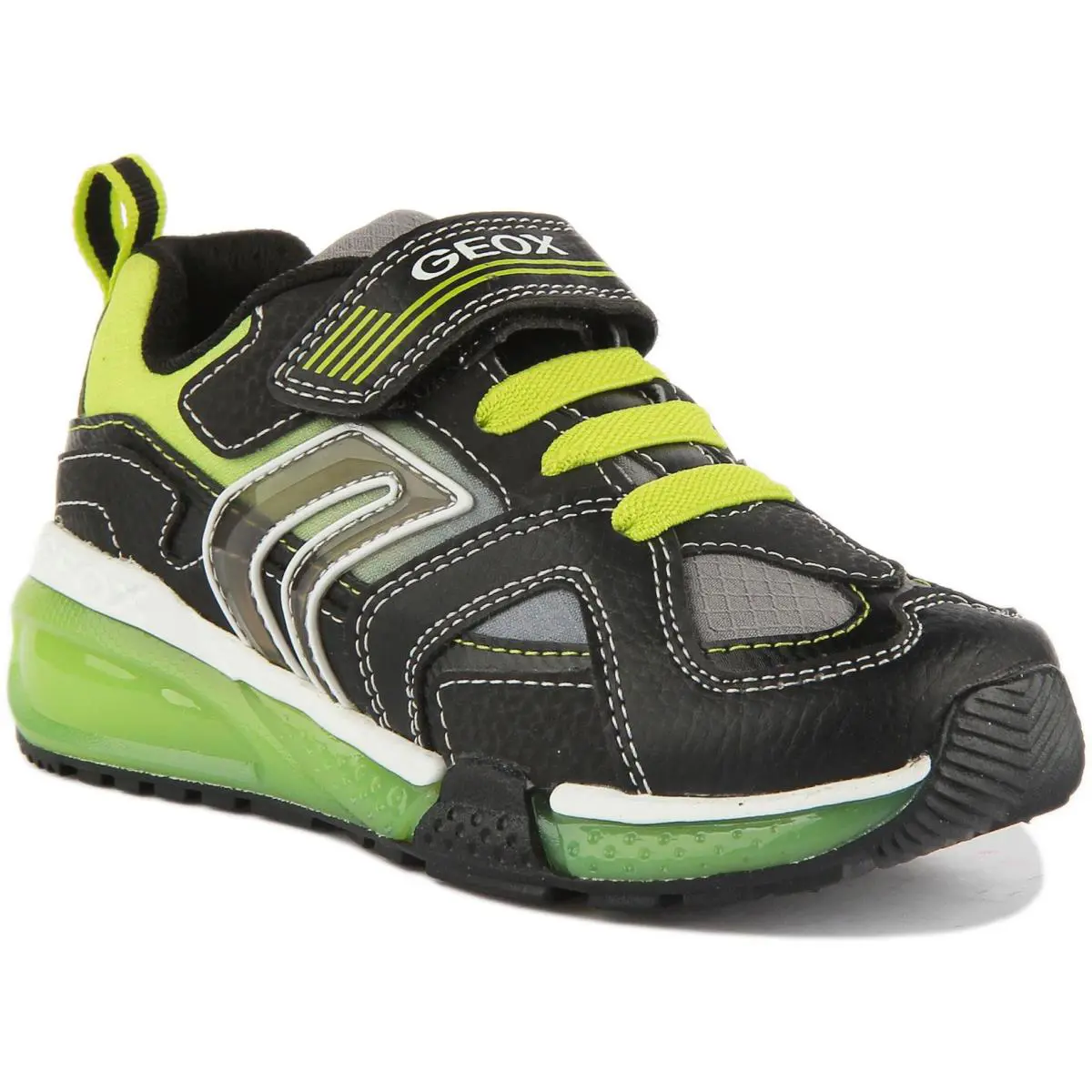 Geox shoes - BLACK GREEN 5