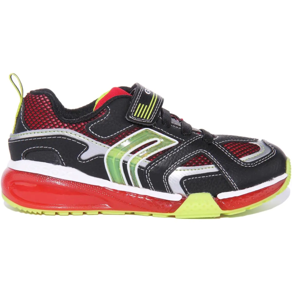 Geox shoes - BLACK RED 0
