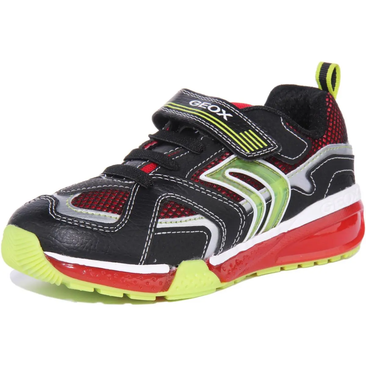 Geox shoes - BLACK RED 4