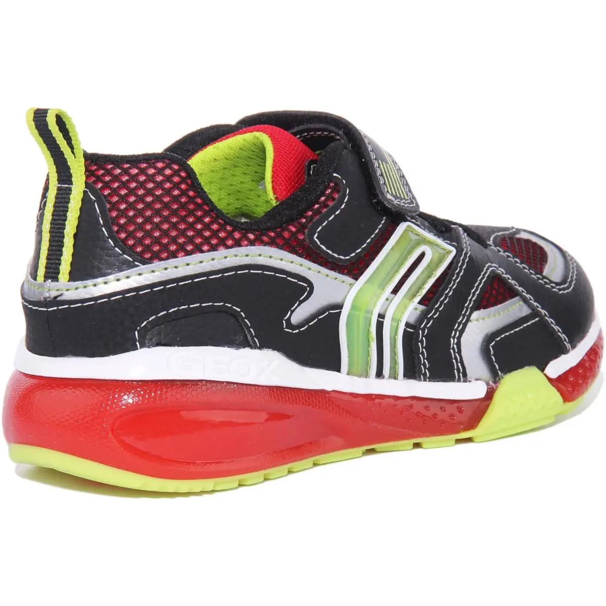 Geox shoes - BLACK RED 7
