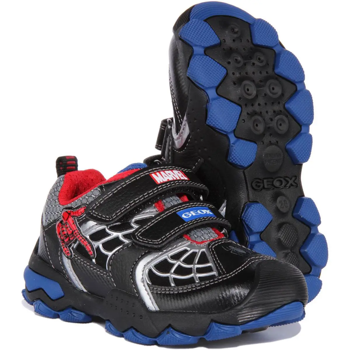 Geox shoes - BLACK RED 3