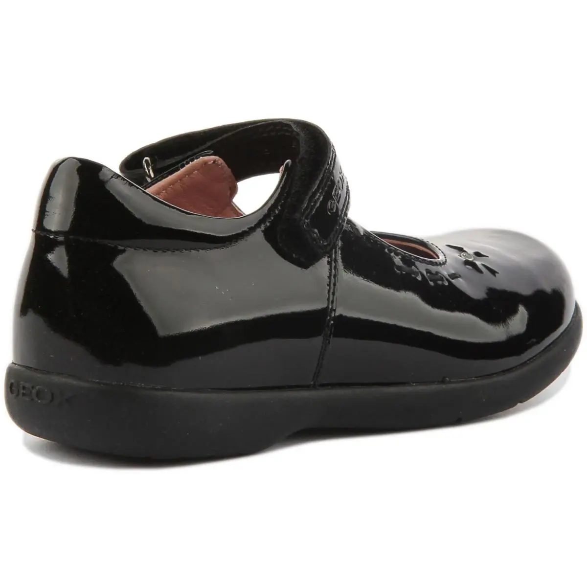 Geox shoes - BLACK PATENT 1