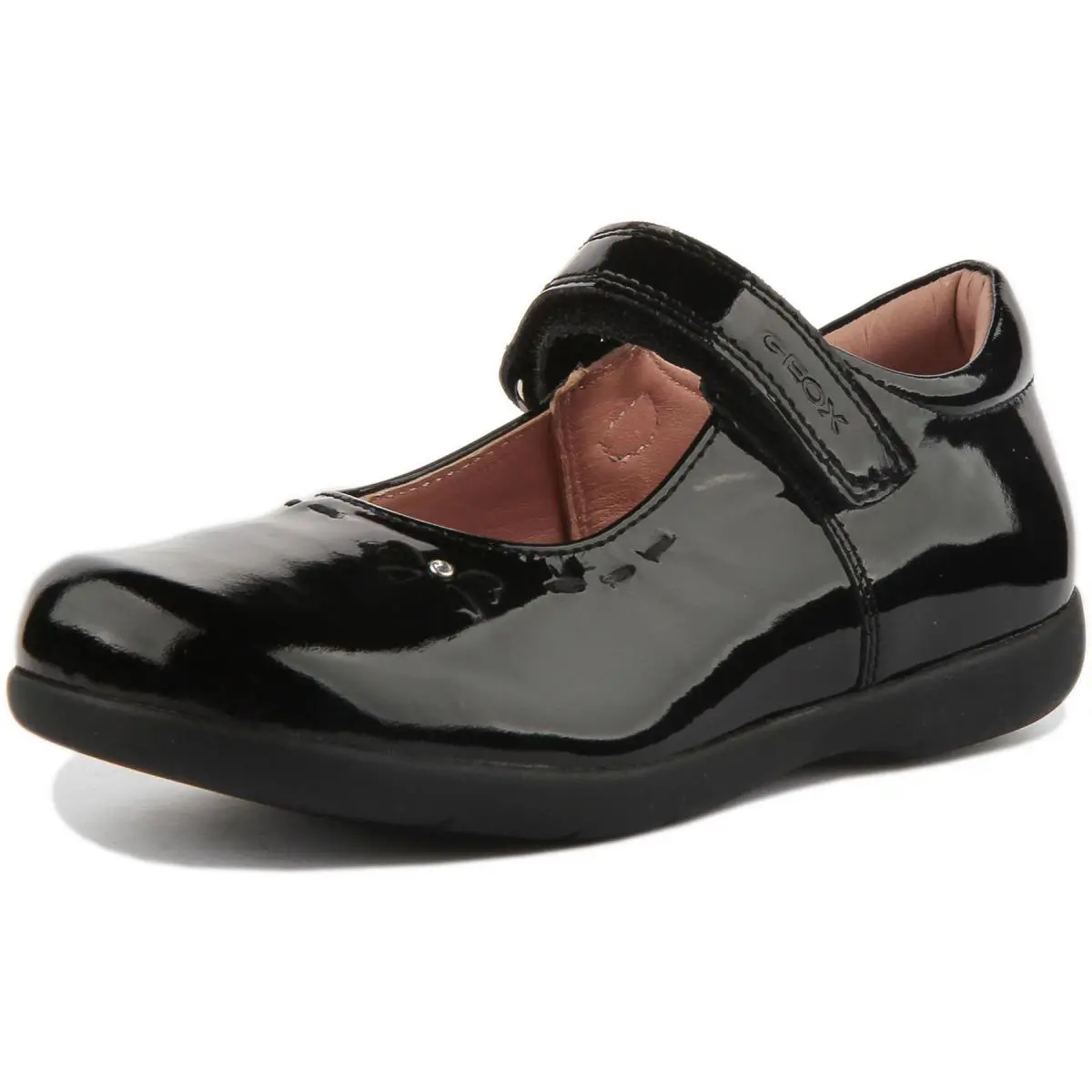 Geox shoes - BLACK PATENT 4