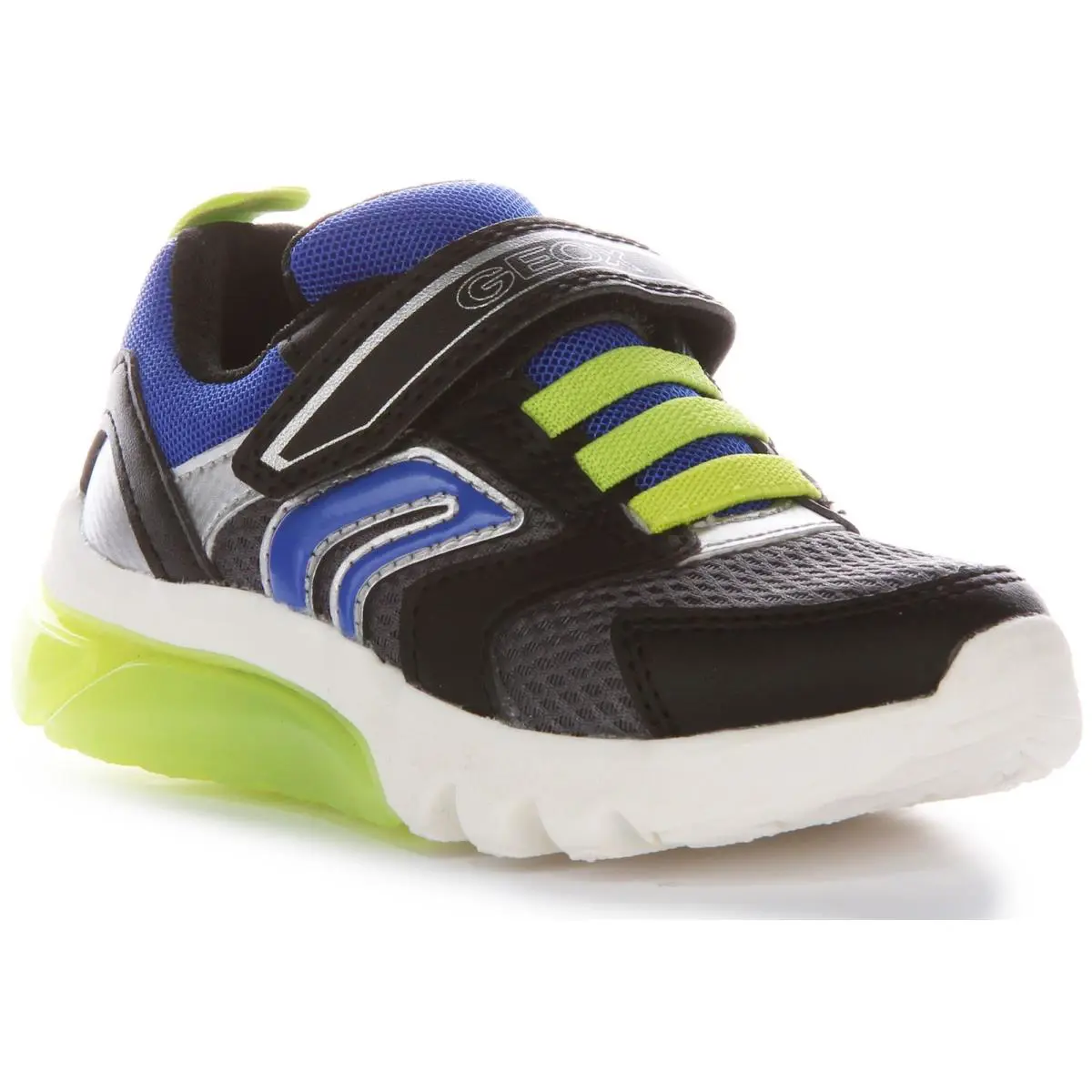 Geox J Ciberdrone C In Black Blue Size US 1