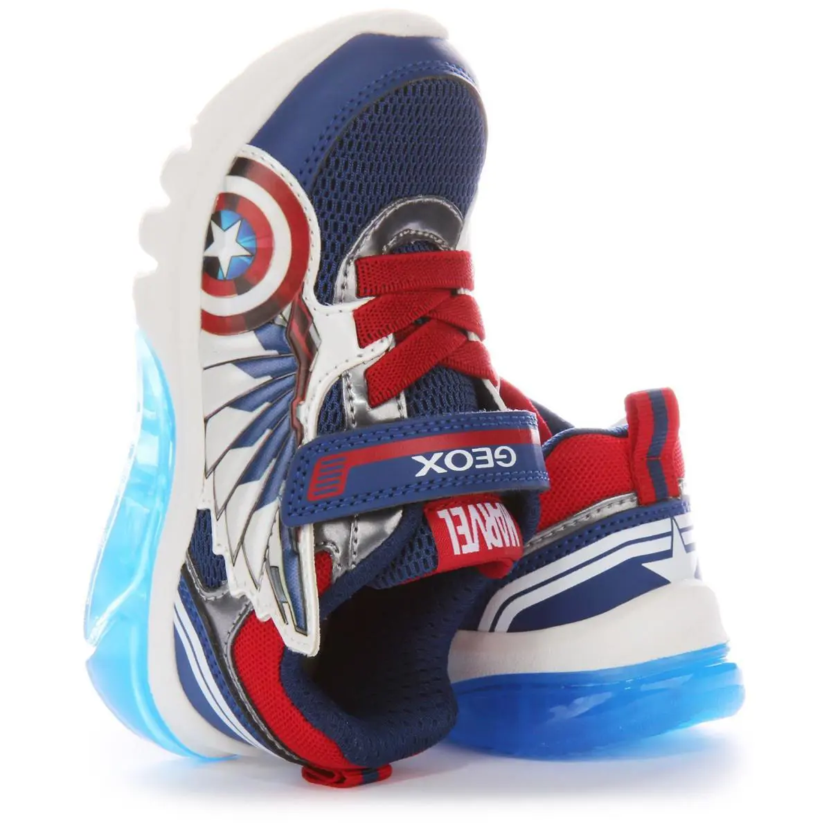 Geox shoes - NAVY RED 2