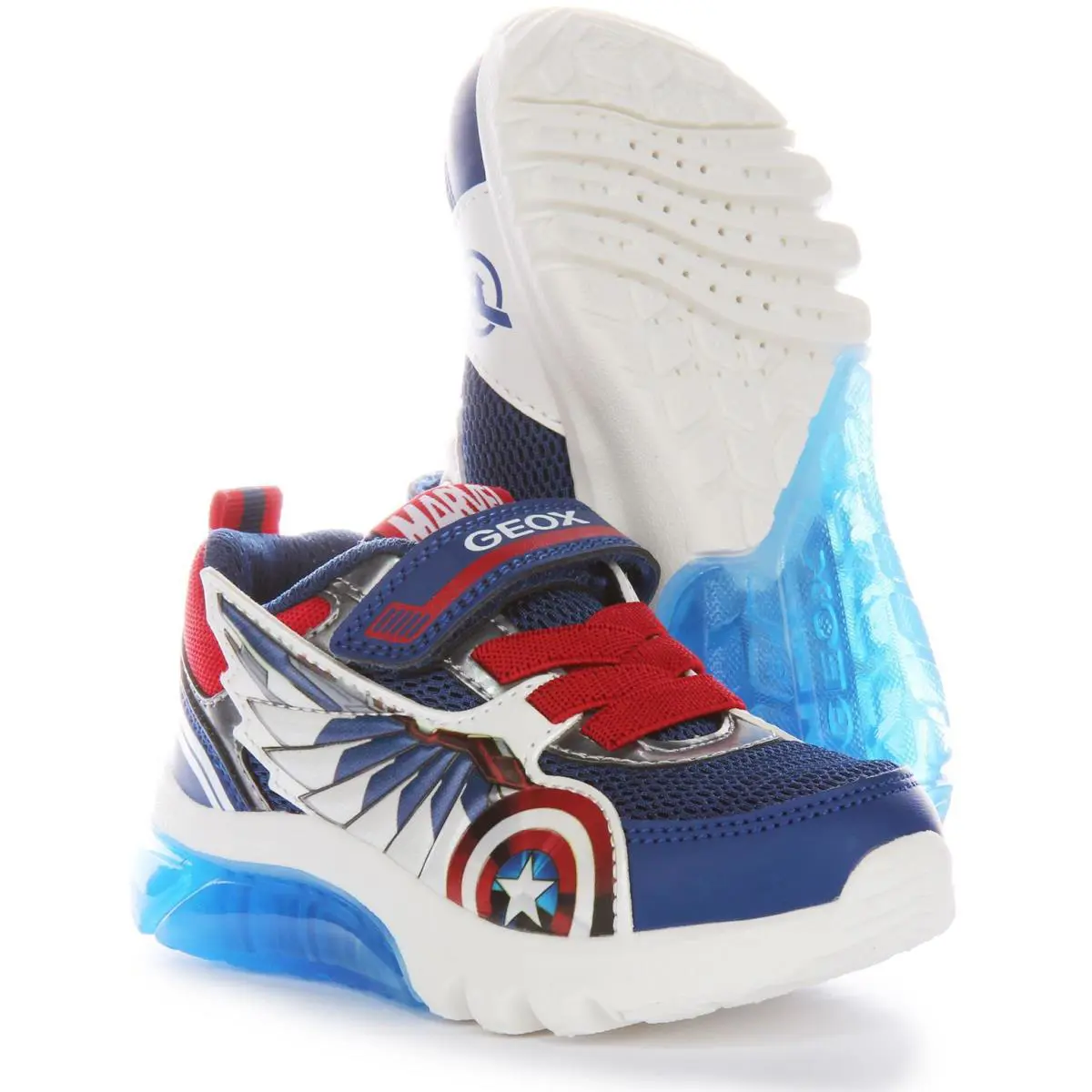 Geox shoes - NAVY RED 3