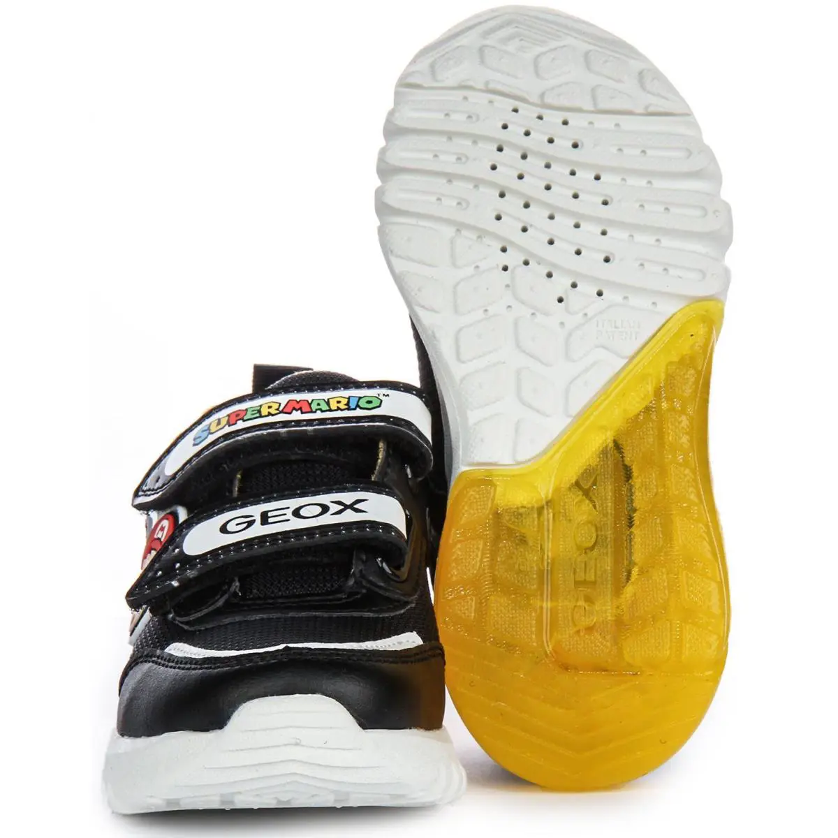 Geox shoes - BLACK YELLOW 3