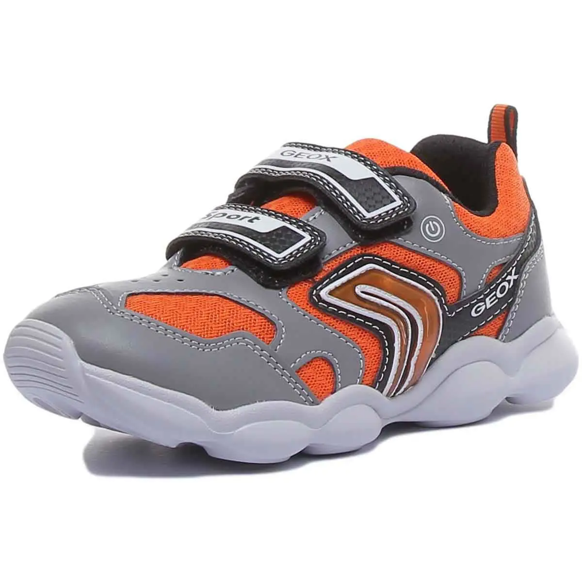 Geox shoes - GREY ORANGE 4
