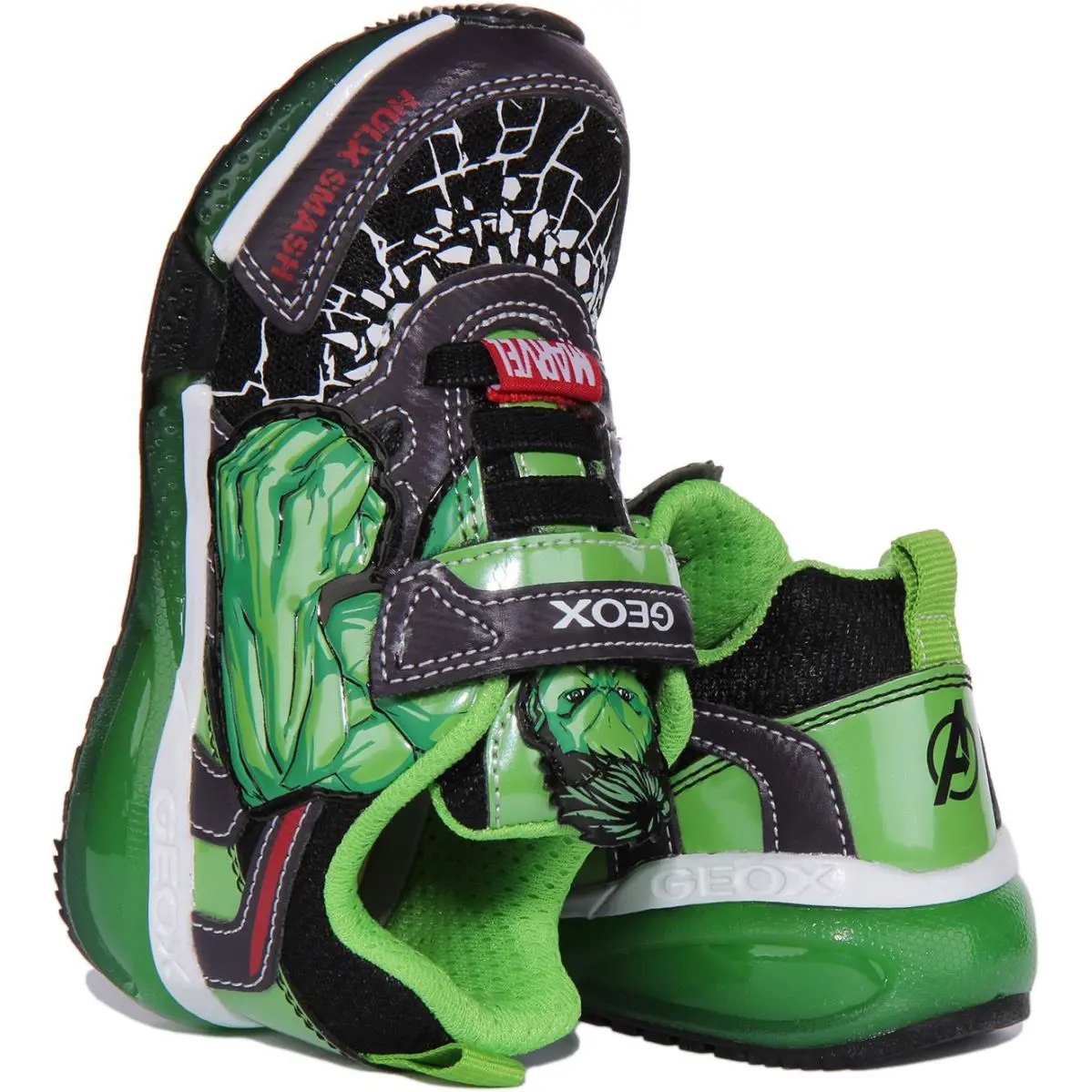 Geox shoes - BLACK GREEN 2