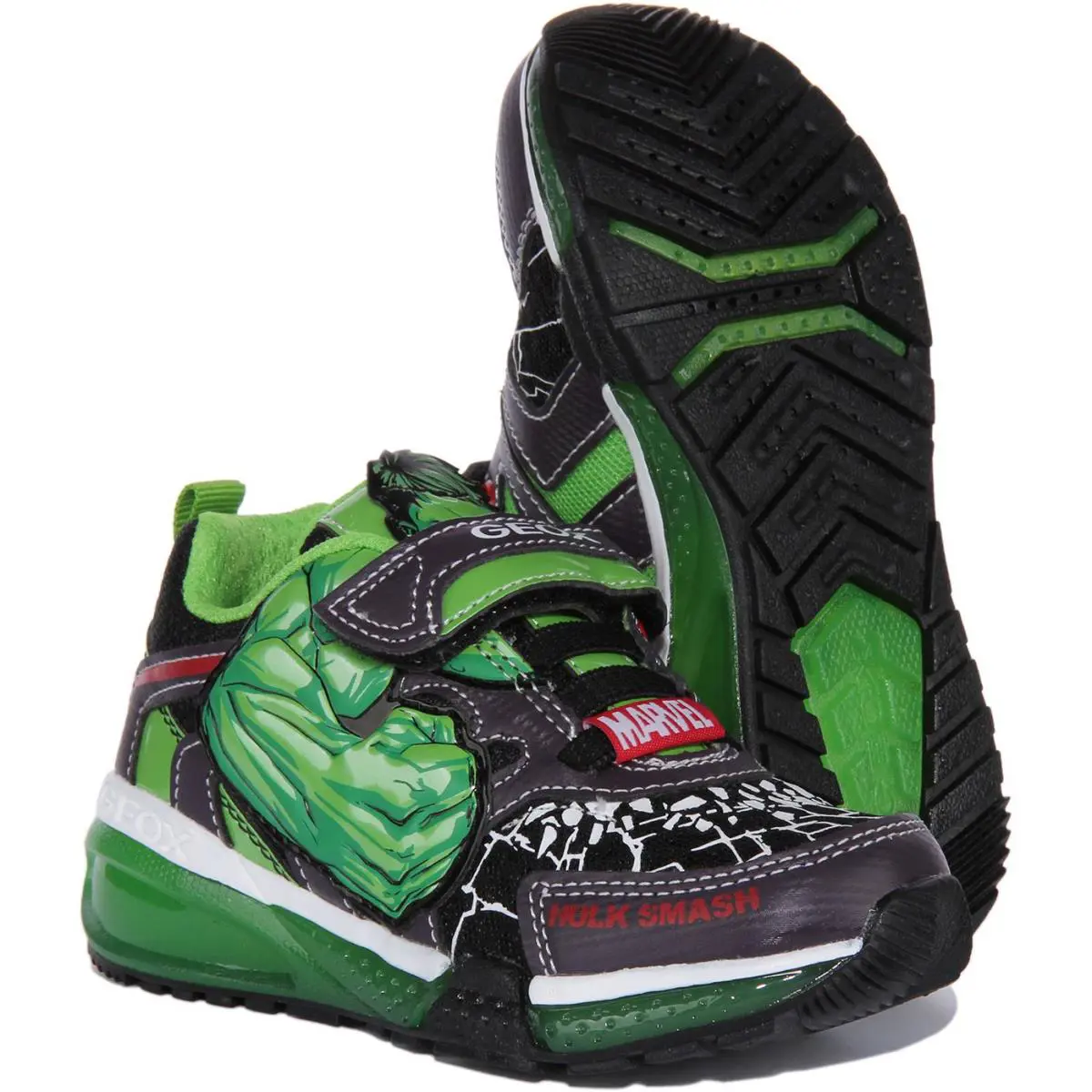 Geox shoes - BLACK GREEN 3