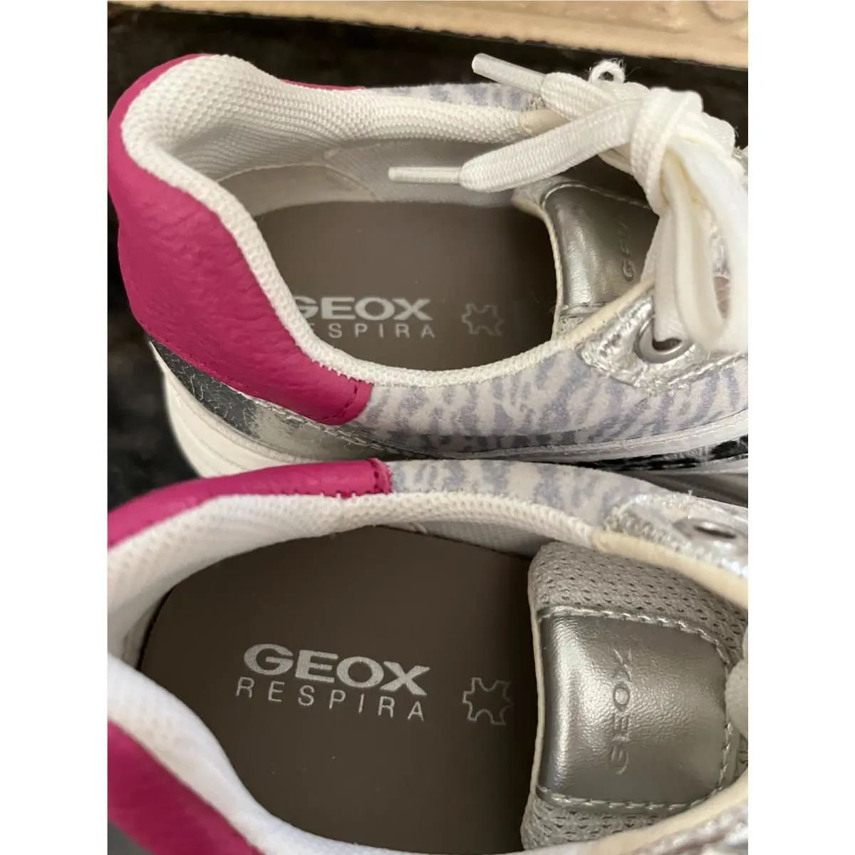 Geox shoes - White Gray 2