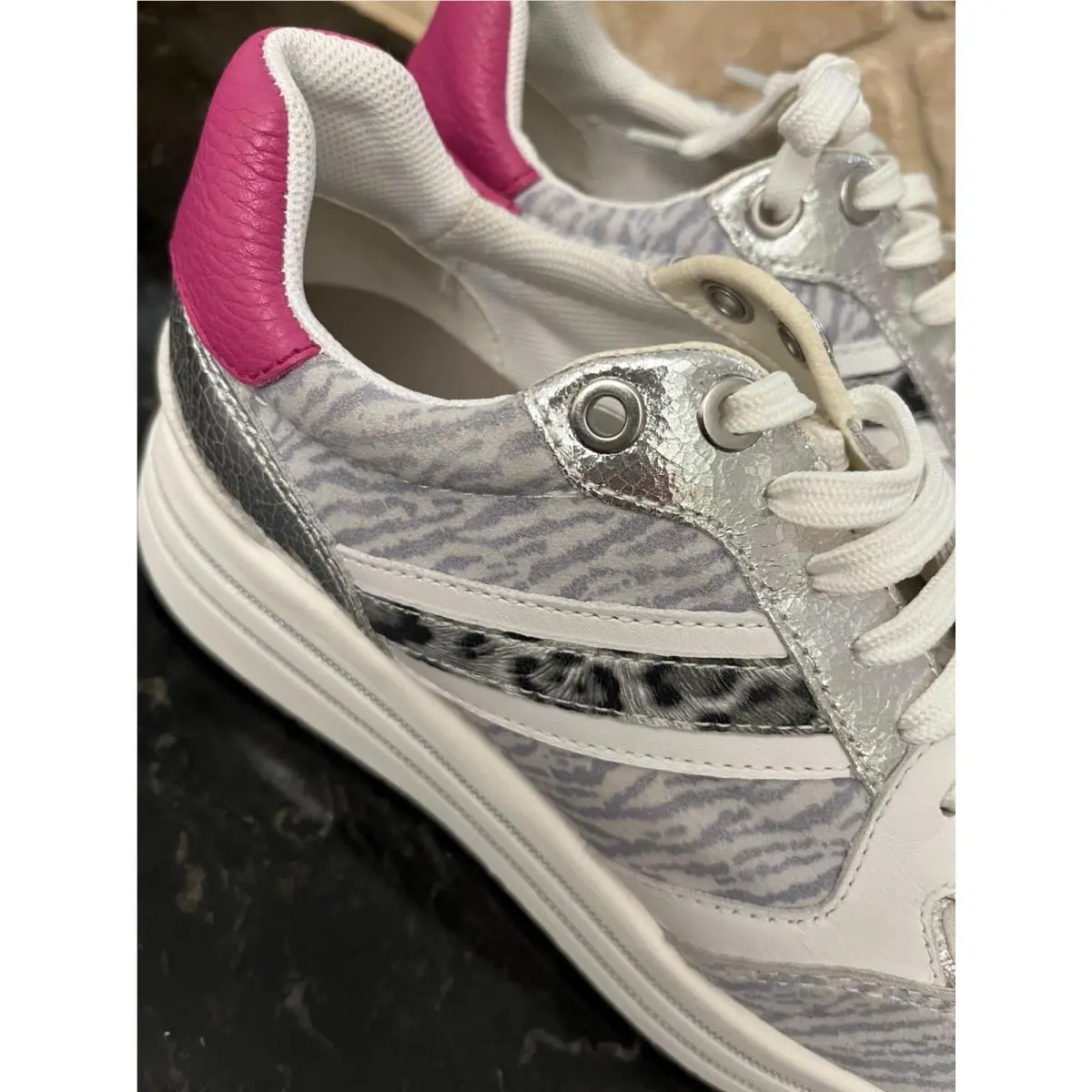 Geox shoes - White Gray 3