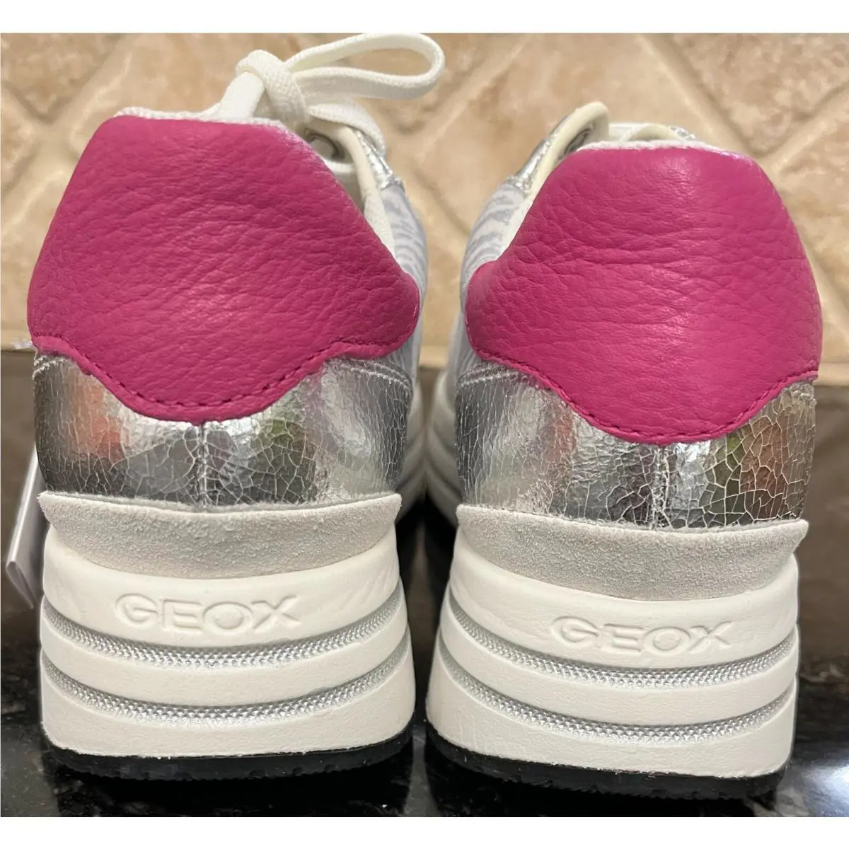 Geox shoes - White Gray 5