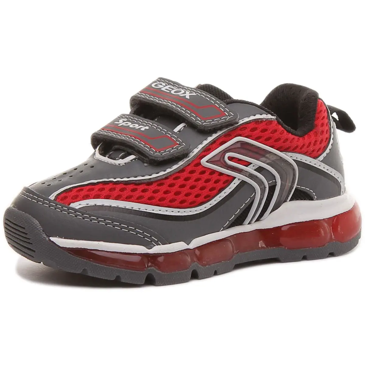 Geox shoes - GREY RED 4