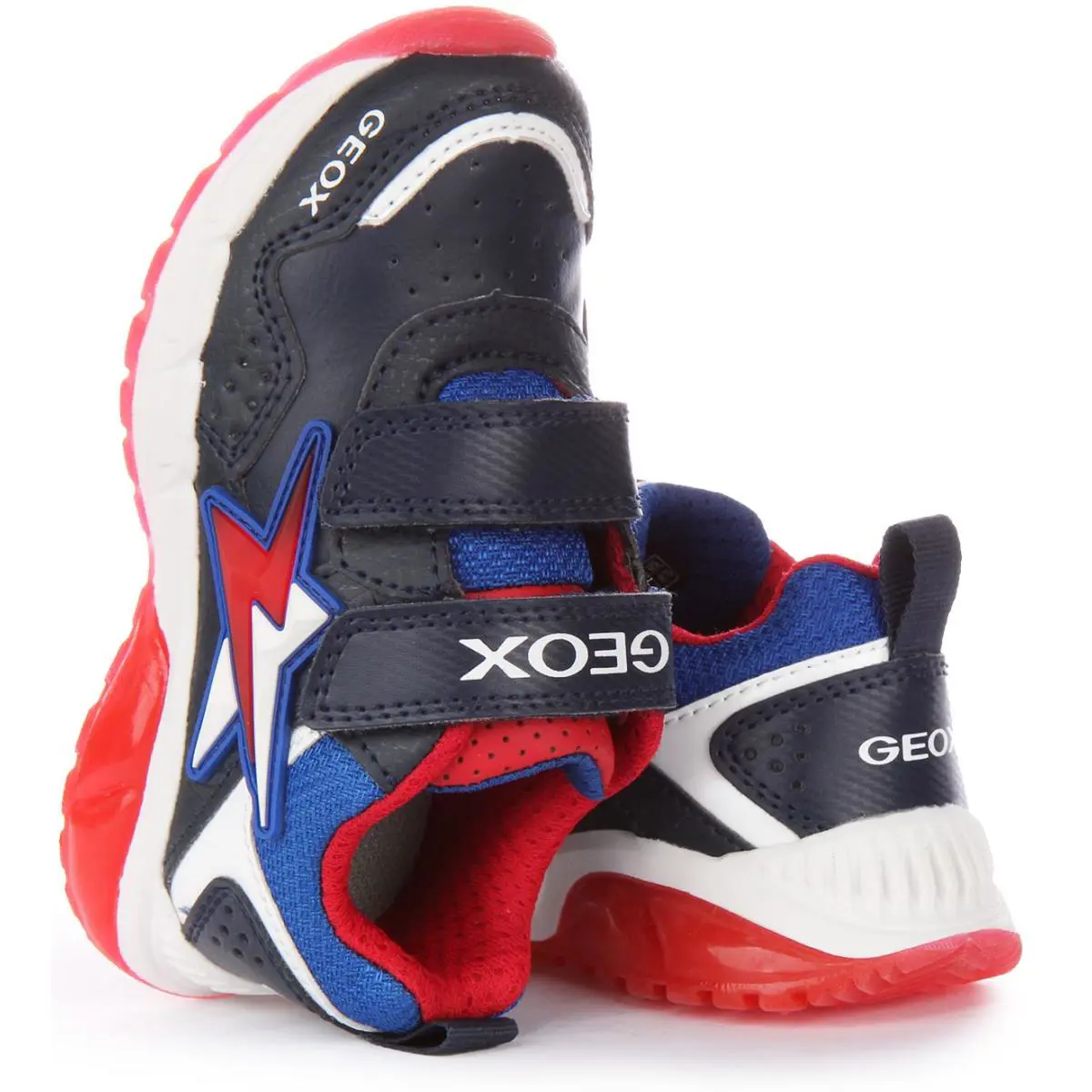 Geox shoes - NAVY RED 2