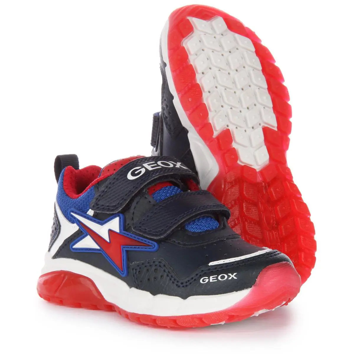 Geox shoes - NAVY RED 3