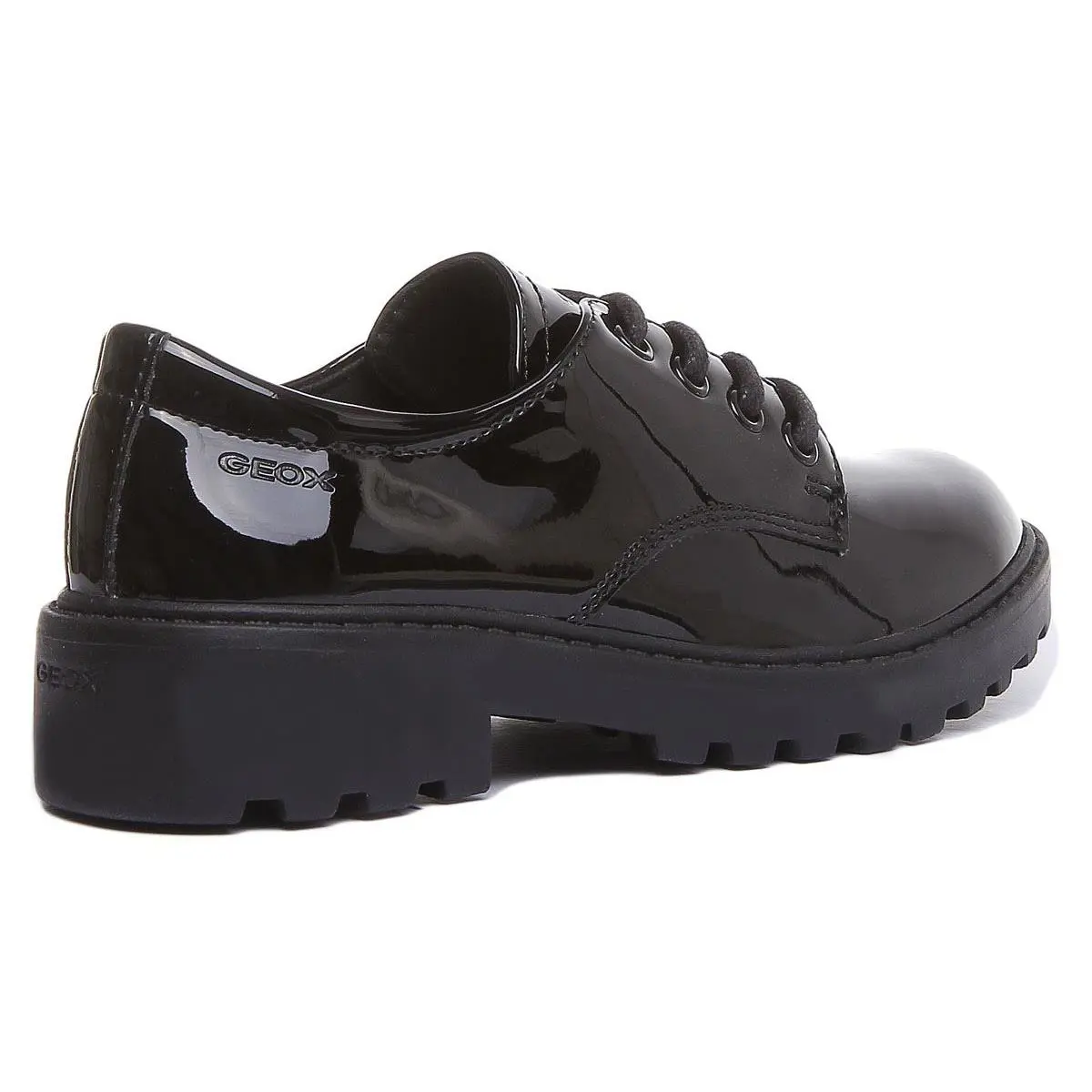 Geox shoes - BLACK PATENT 1
