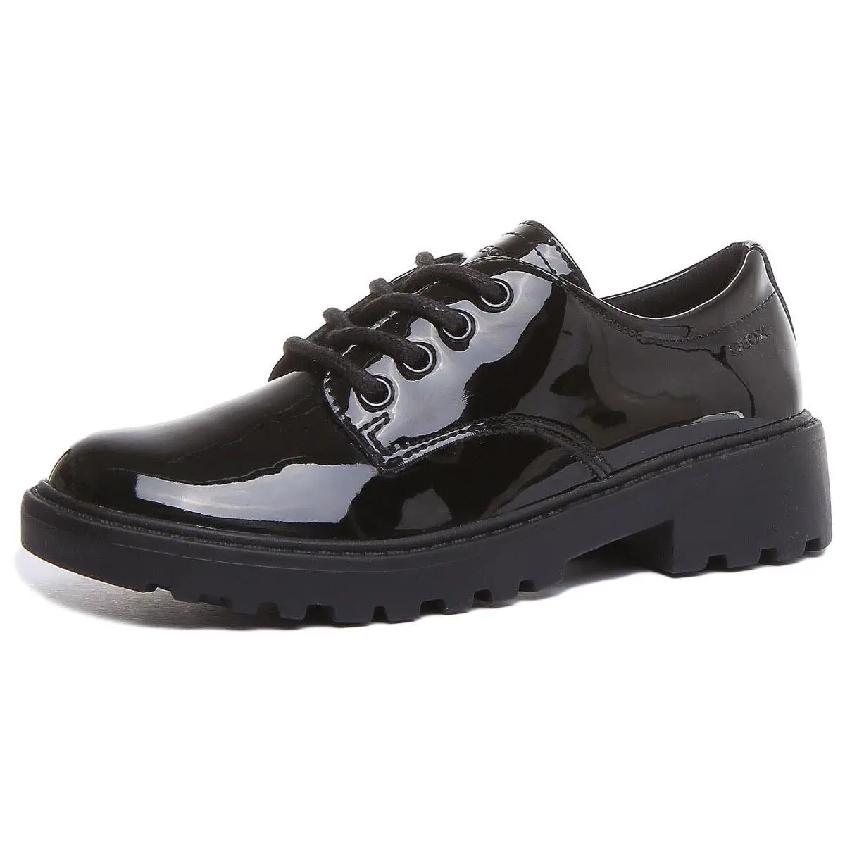 Geox shoes - BLACK PATENT 4