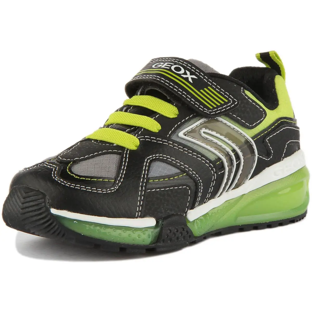 Geox shoes - BLACK GREEN 4