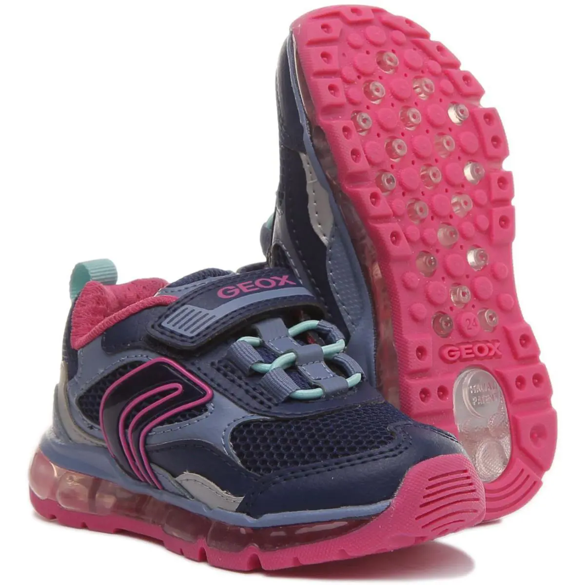 Geox shoes - NAVY PINK 3