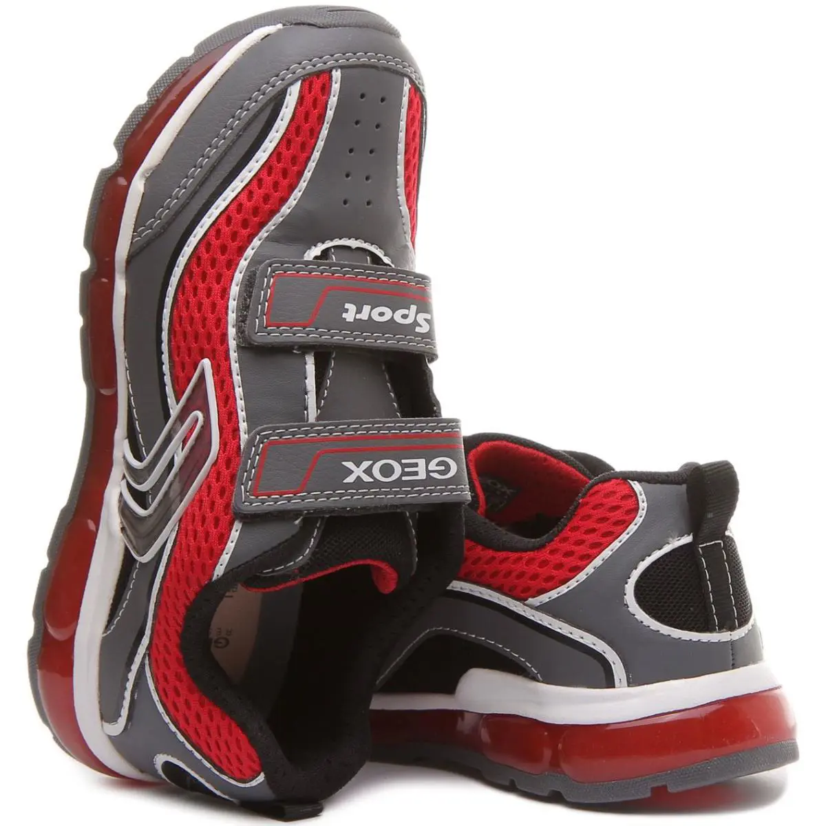 Geox shoes - GREY RED 2