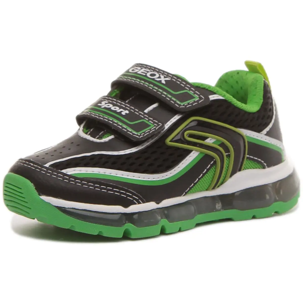 Geox shoes - BLACK GREEN 4