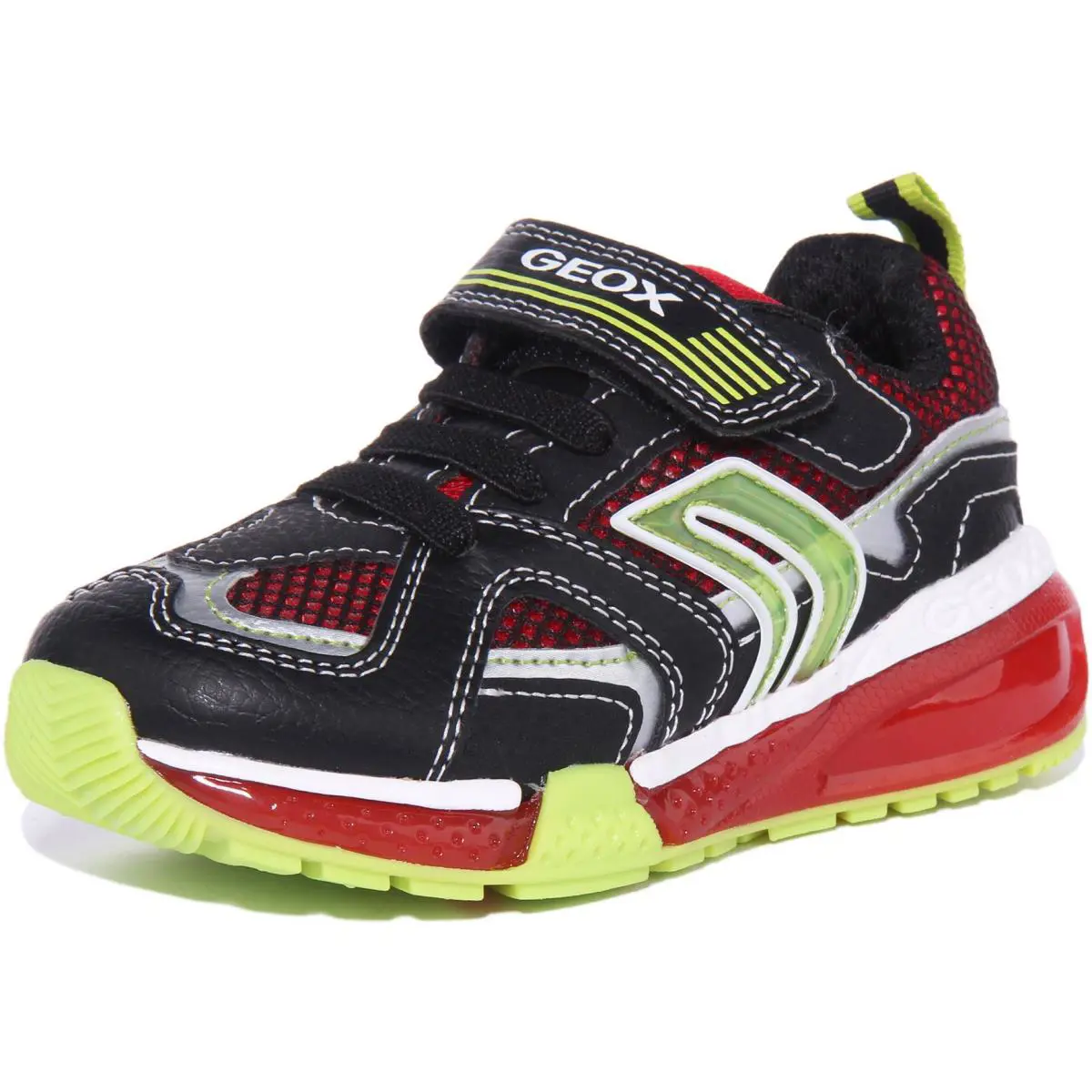 Geox shoes - BLACK RED 4