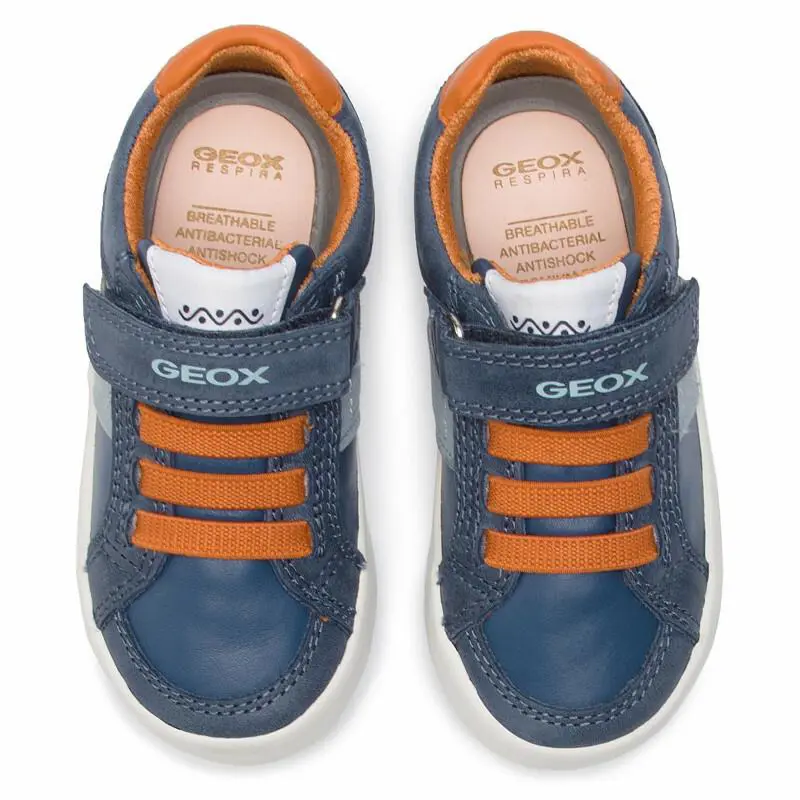 Geox shoes - Navy/Dk Orange 1