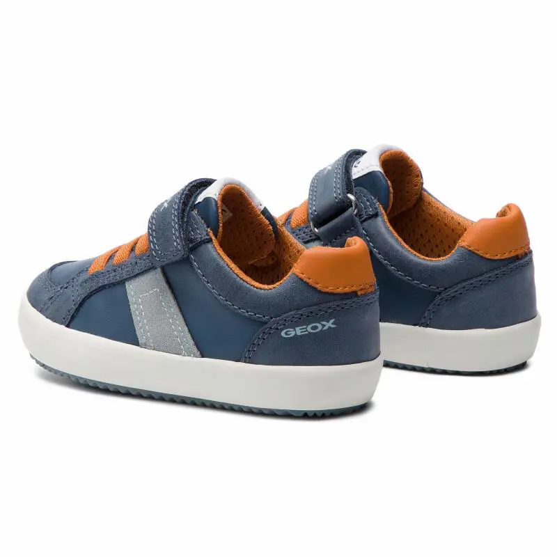 Geox shoes - Navy/Dk Orange 2