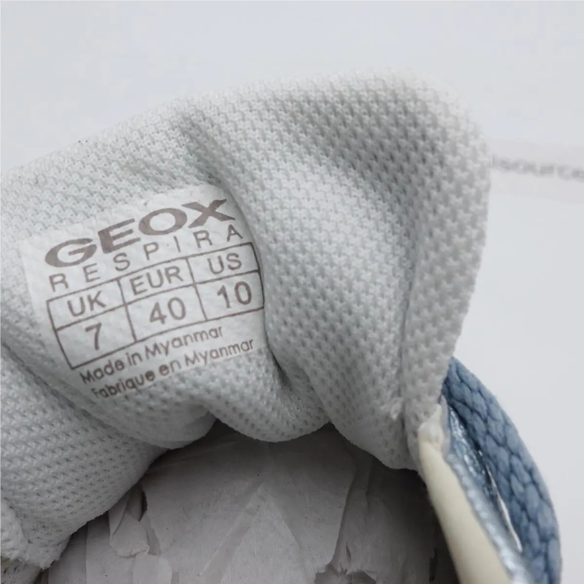 Geox shoes - Geox D Spherica EC4.1 C - D45TCC - Blue, Manufacturer: Avio/Optic White (UPC: 8056206621343) 0