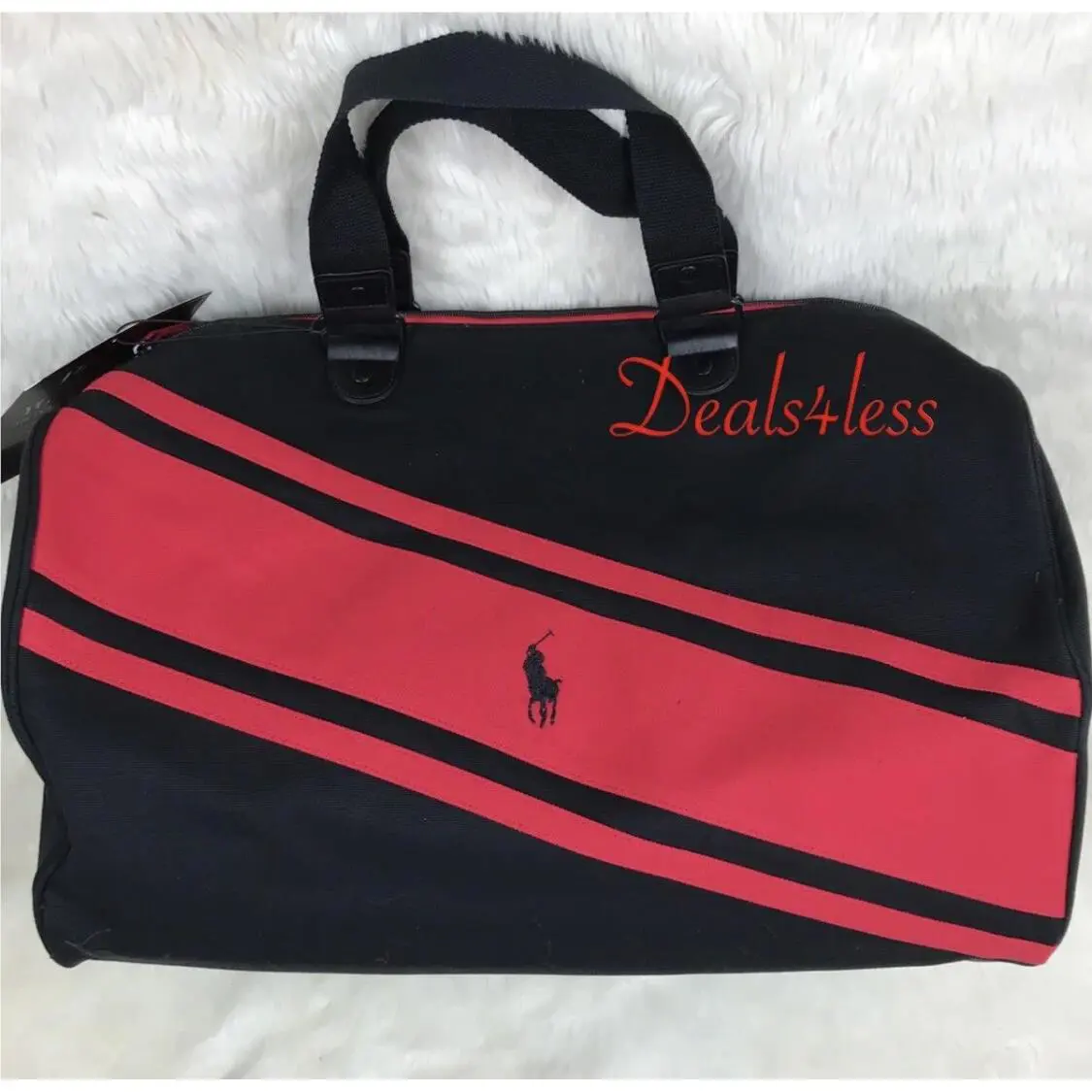 Ralph Lauren Polo Duffle Bag Gym Bag Weekender Holdall Luggage Carry On